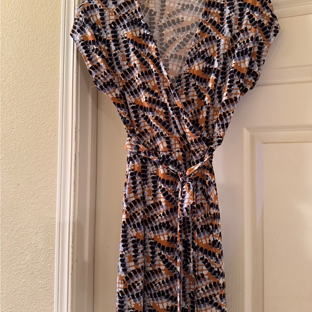 Nine West Leopard Print Dress in Tan and Black